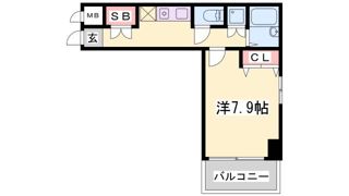 カーサ神戸下山手の間取り画像