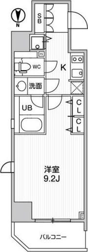 Fortuney大手前の間取り画像