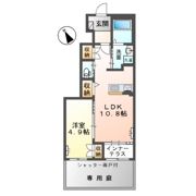 アーバンハイツ モリの間取り画像