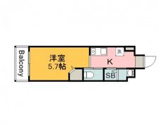 LE DOME府中の間取り画像