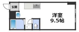 グレーシィコンドウの間取り画像