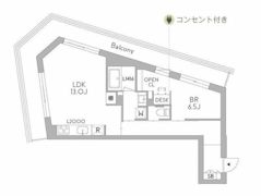 GranDuo荻窪3の間取り画像