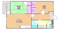 ガレリア21 Ⅱの間取り画像