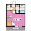 パレス長嶺の間取り画像