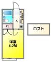 パークプレイス北棟の間取り画像