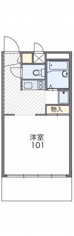 レオパレスSUZAKIの間取り画像