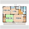 滝川荘Bの間取り画像