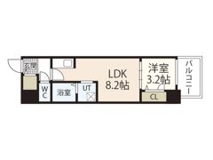 メイクス京橋川の間取り画像