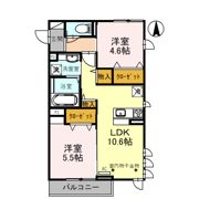 Le Bon Choix Ⅱ(ル ボン ショワ ツー)の間取り画像