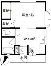 サンコート山手の間取り画像