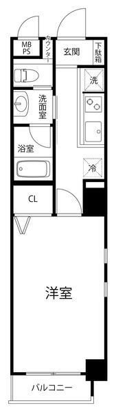 アクシス元町の間取り画像