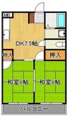 シャトレ大浦Vの間取り画像