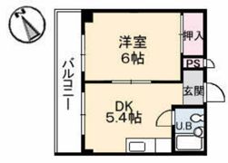 金子ビルの間取り画像