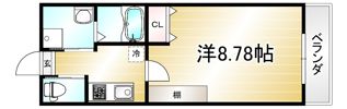 （仮）フラッティ三軒町の間取り画像