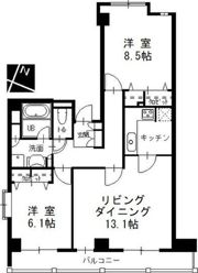 ケイジェイ・レジデンス覚王山の間取り画像