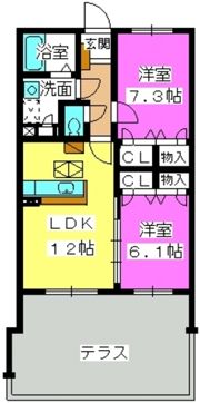 ソシア ハイネス1の間取り画像