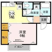 ファンテール Cの間取り画像