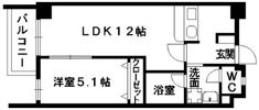 トルペ健軍本町の間取り画像
