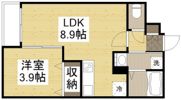 月光安芸中央弐番館の間取り画像
