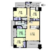 アルファステイツ市駅前の間取り画像