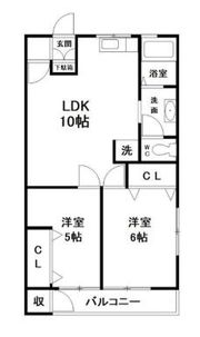 第1阿波ビルの間取り画像