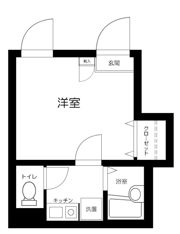 エマノンフラット扇大橋の間取り画像