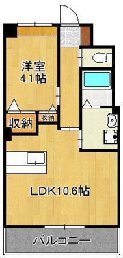 Blue cosmoの間取り画像
