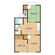 コーポジュリIIの間取り画像