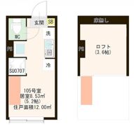 ハーモニーテラス板橋宮本町の間取り画像