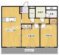サンセットピアの間取り画像