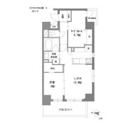 ラグゼナ戸田公園Ⅱの間取り画像