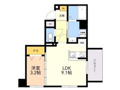 ラフィーネ井尻2 B棟の間取り画像