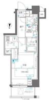 ZOOM錦糸町の間取り画像