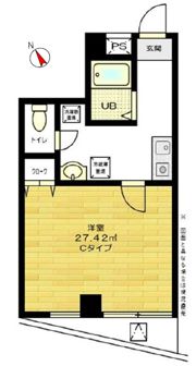 パルクアベニュー井の頭の間取り画像