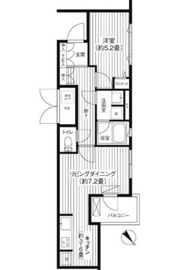 コスモリード新宿余丁町の間取り画像