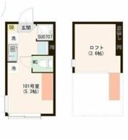 ハーモニーテラス上井草Ⅴの間取り画像