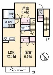 ラーガハウス茶屋町の間取り画像