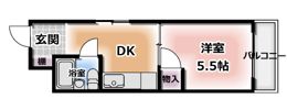 ウッディR ONEの間取り画像