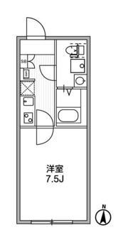 アルティザ西大井ソノリテの間取り画像