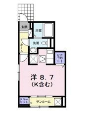 ロジュマン 新小平の間取り画像