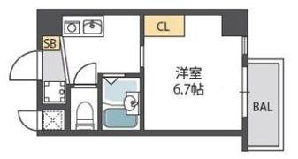 サンガ梅田の間取り画像