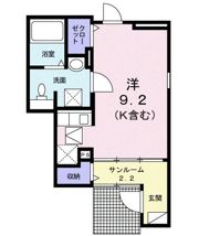 プラシード Ⅱの間取り画像