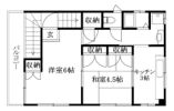 山内マンションの間取り画像