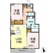 グレイス ソシアM B棟の間取り画像