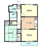 ル・グランヴェールⅠ A棟の間取り画像