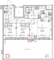 GENOVIA北池袋skygardenの間取り画像