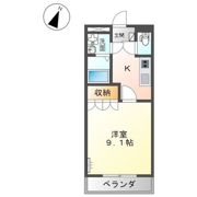 クリスタル・Kの間取り画像