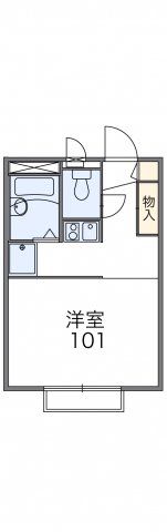 レオパレスパラオの間取り画像