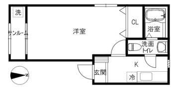ダフニスの間取り画像
