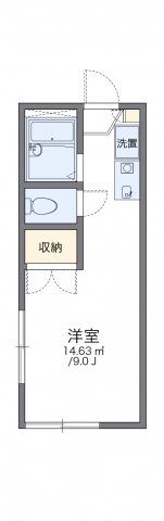 レオパレスグリーングラスの間取り画像